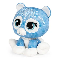 GUND P.Lushes Designer Fashion Pets, Demi Jeane, ourse en peluche de luxe douce et élégante, bleu, 15,2 cm