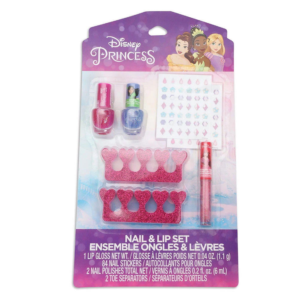 Princess Nail and Lip Set