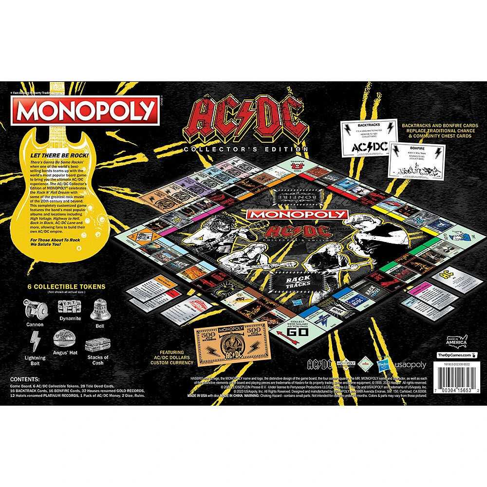 USAopoly MONOPOLY: AC/DC - English Edition