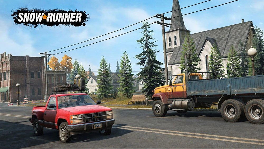 PlayStation 4 Snowrunner a Mudrunner Game