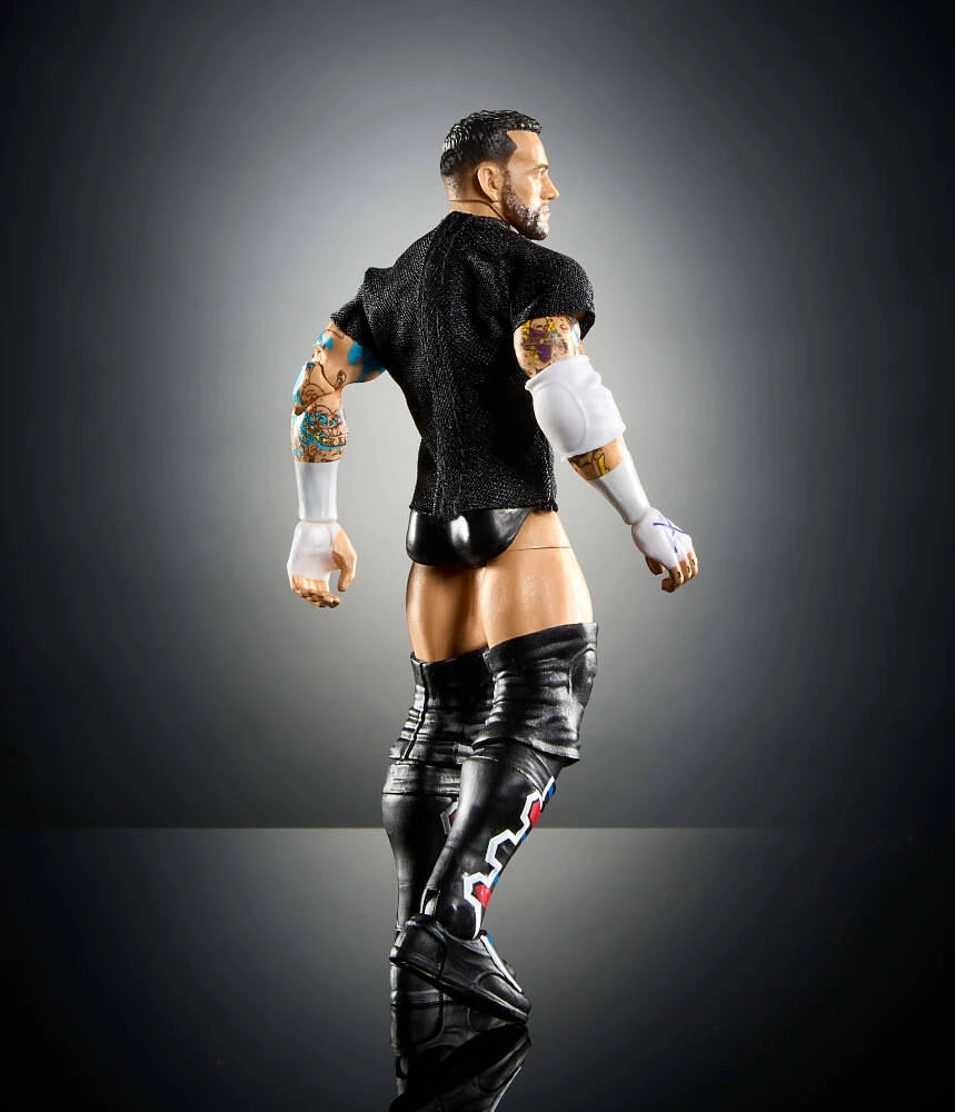 WWE-Élite CM Punk-Figurine articulée 15cm Series115