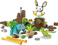 MEGA Pokémon Emolga and Bulbasaur's Charming Woods
