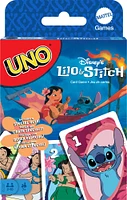 UNO Disney's Lilo and Stitch, jeu de cartes pour enfants, famille