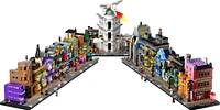 LEGO Harry Potter Les boutiques magiques du Chemin de Traverse, Ensemble de sorciers pour adultes, Modèle à exposer magique 76444