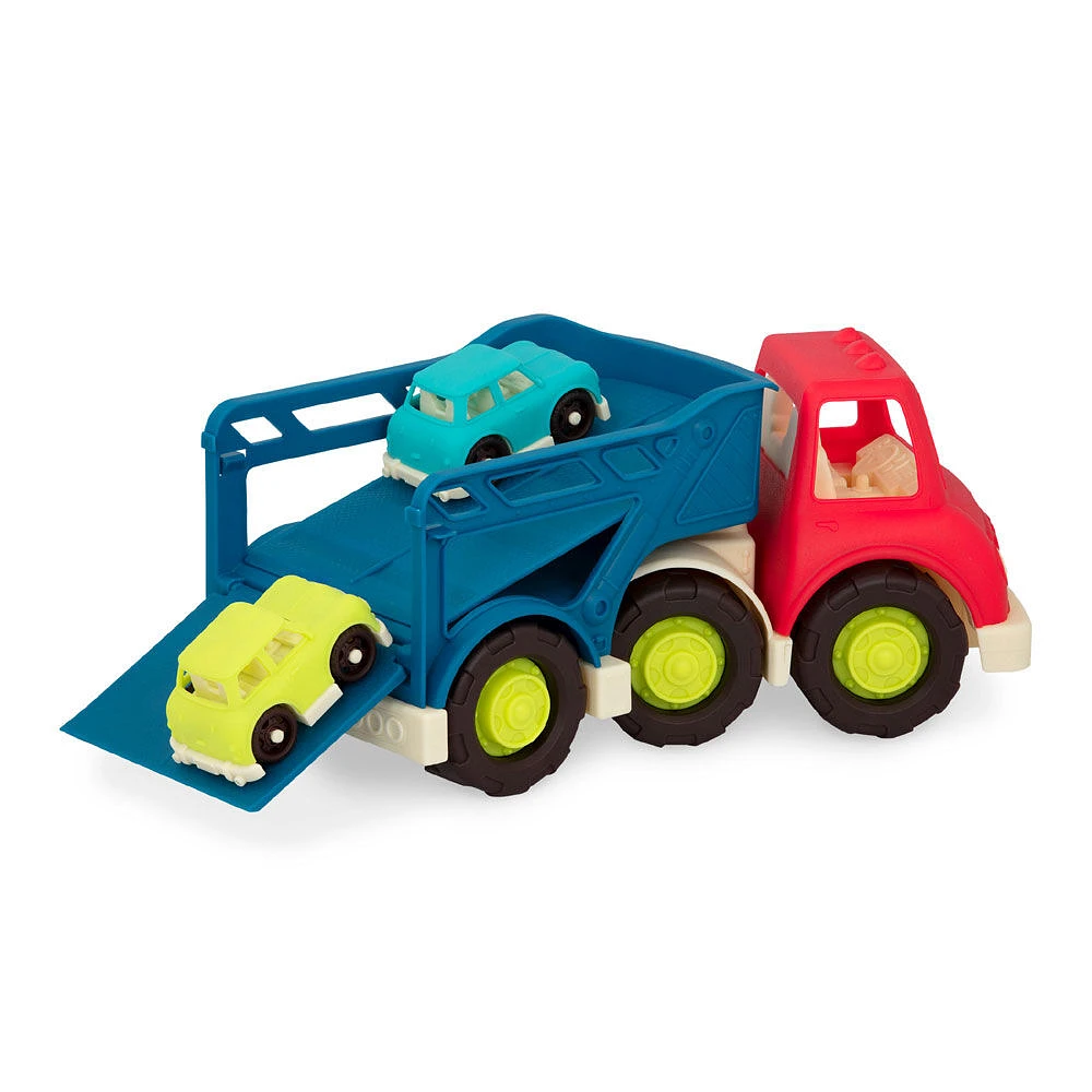 Camion porte-voitures, Happy Cruisers - Camion porte-voitures, B. toys