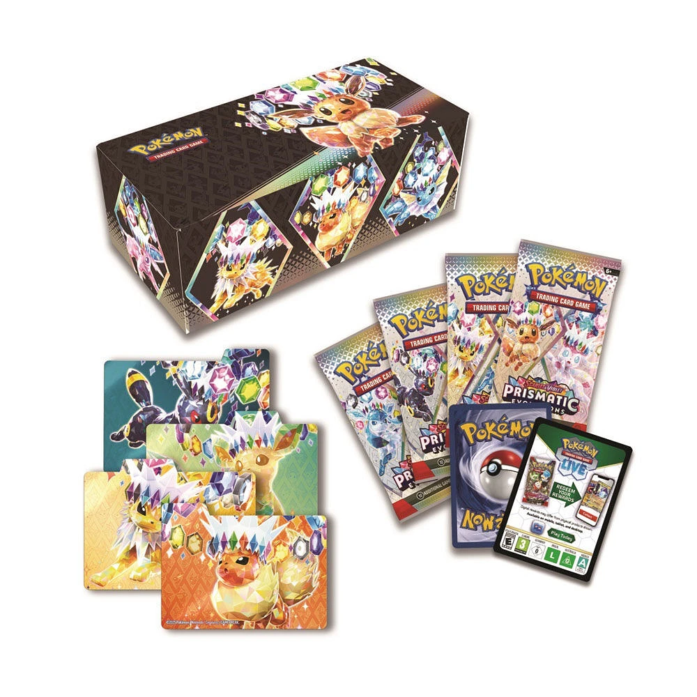 Boîte Surprise Évolutions prismatiqu Pokémon - Édition anglaise