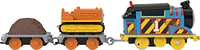 Thomas & Friends Construction Crew Thomas & Terence the Tractor Motorized Toy Train for Kids