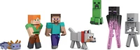 Minecraft Coffret Création de Monde, 7figurines articulées