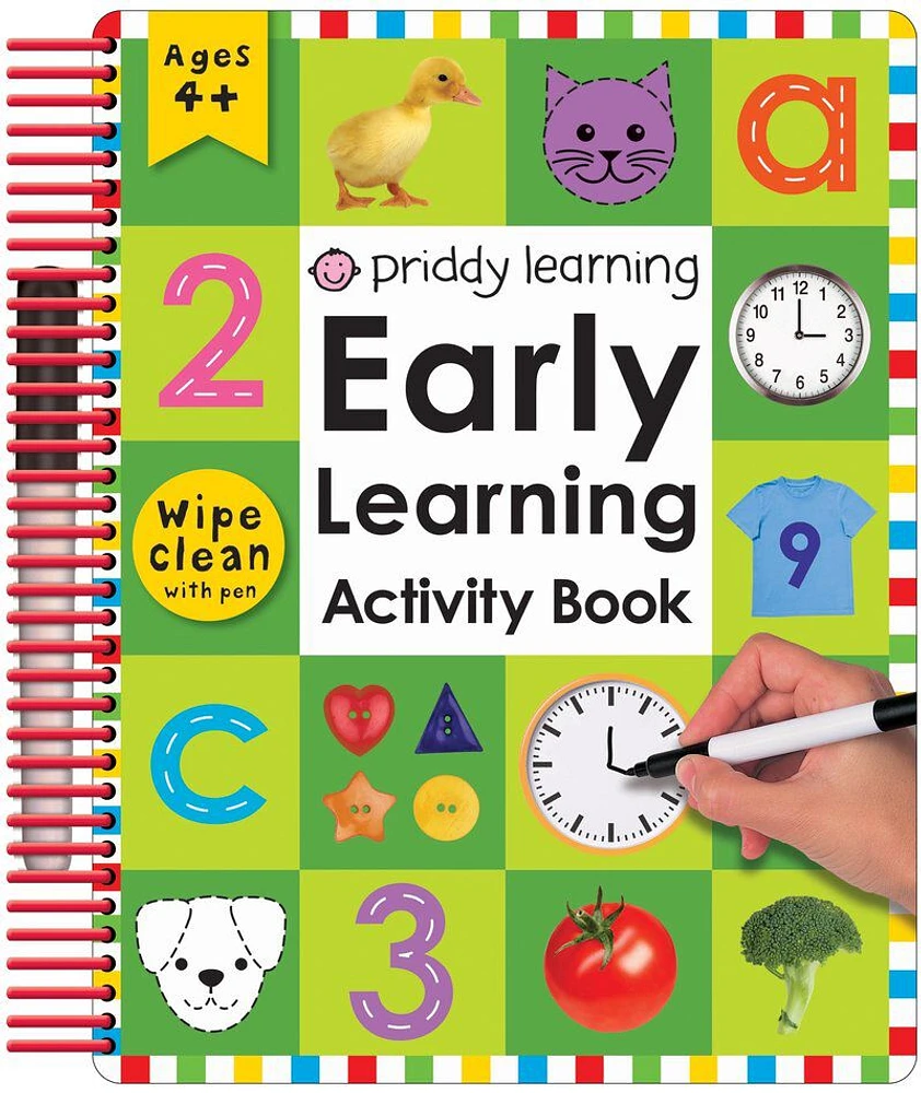Wipe Clean: Early Learning Activity Book - Édition anglaise