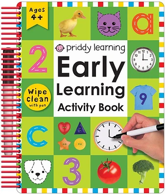Wipe Clean: Early Learning Activity Book - Édition anglaise