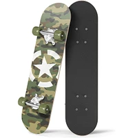 Rudeboyz Mini Skateboard - Camo - 24"