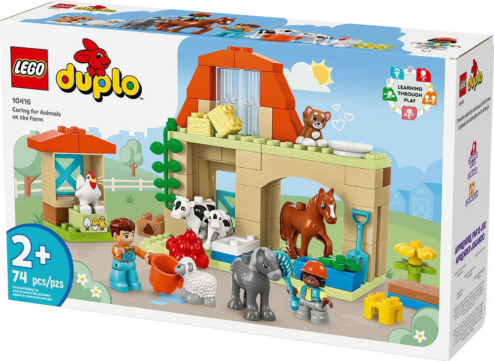 LEGO DUPLO Ma ville Prendre soin des animaux à la ferme 10416