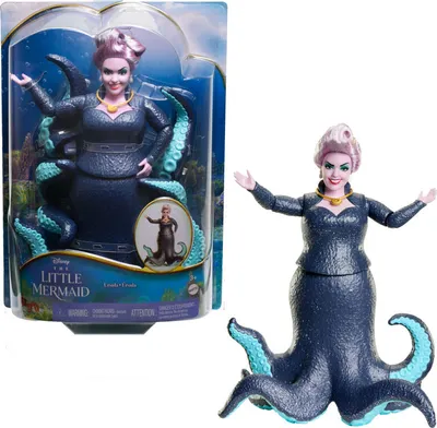 Disney The Little Mermaid, Ursula Fashion Doll and Accessory