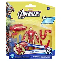 Marvel Avengers Epic Hero Series, Équipement de combat Iron Man, figurine