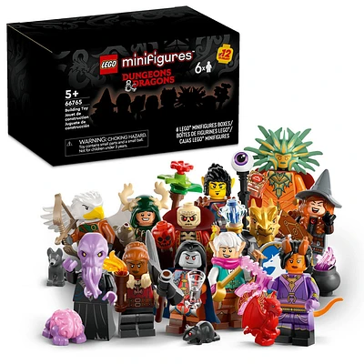 LEGO Minifigures Dungeons & Dragons 6 Pack Collectible Toy Figures, Party Favors for Kids or Adult Fans, 66765