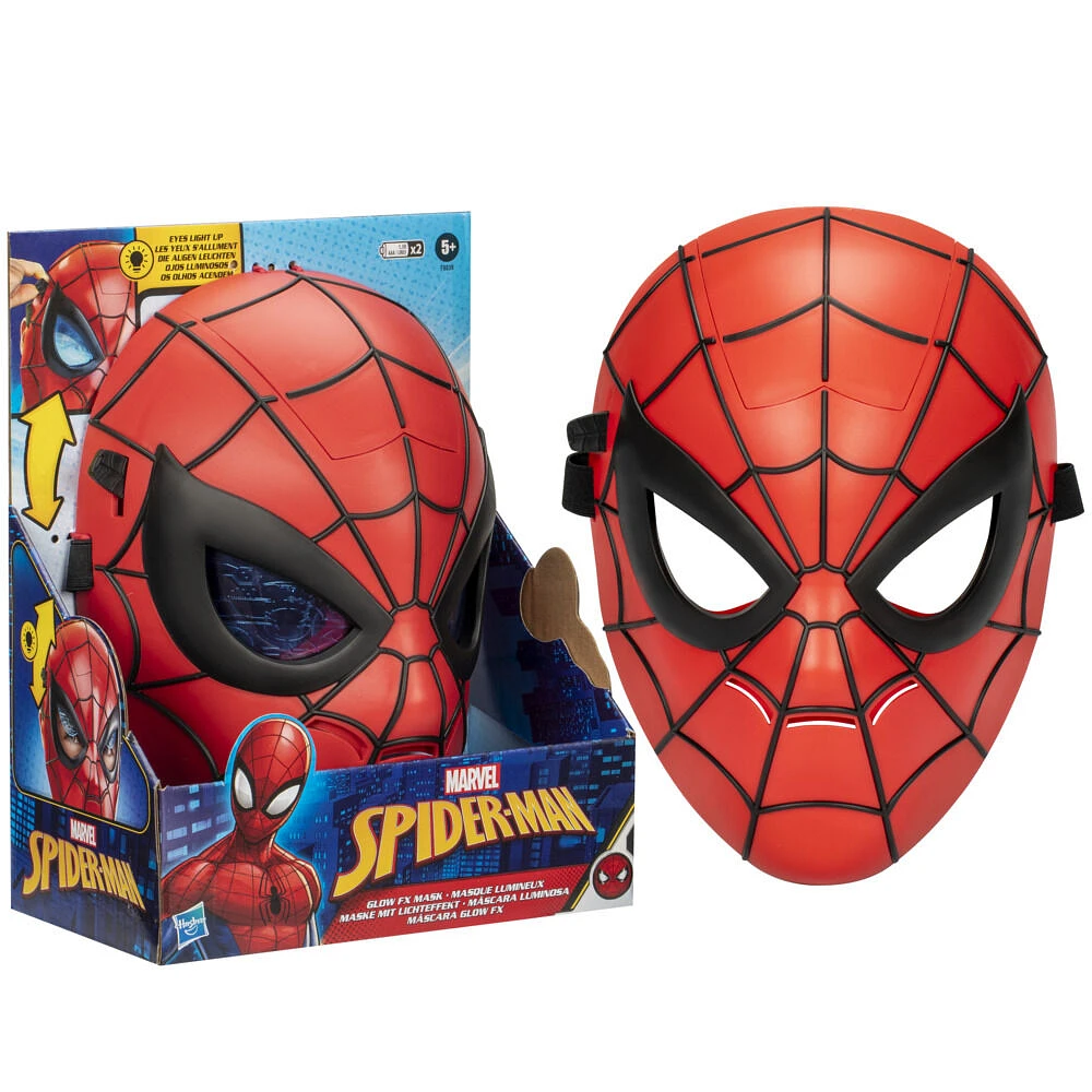 Marvel Spider-Man Glow FX Mask Role Play Toy