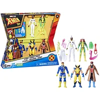 Marvel Studios X-Men '97, pack d'équipe de 5 figurines de 10 cm avec accessoires, jouets de super-héros - Notre exclusivité