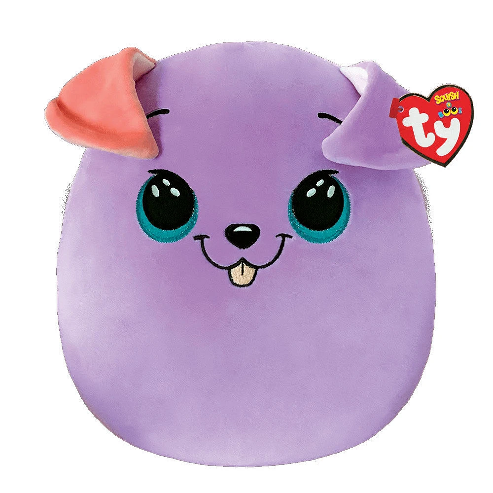 Bitsy- Dog Purple Squish 10"