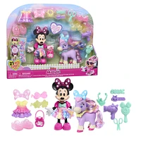 Disney Junior Minnie Mouse Groom & Glam Pony Set