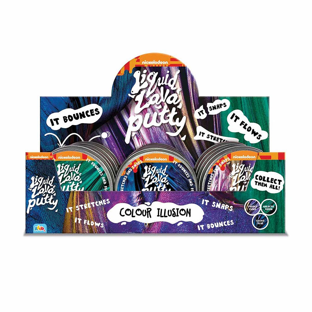 Nickelodeon Liquid Lava Putty Colour Illusion Assortment - R Exclusive