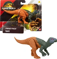 Coffret figurine de dinosaure Iani Meute Enragée de JurassicWorld: Renaissance, jouet original, jeu numérique