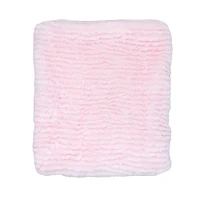 Baby Mode Signature Ridged Plush Blanket