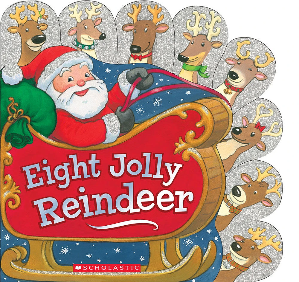 Eight Jolly Reindeer - Édition anglaise