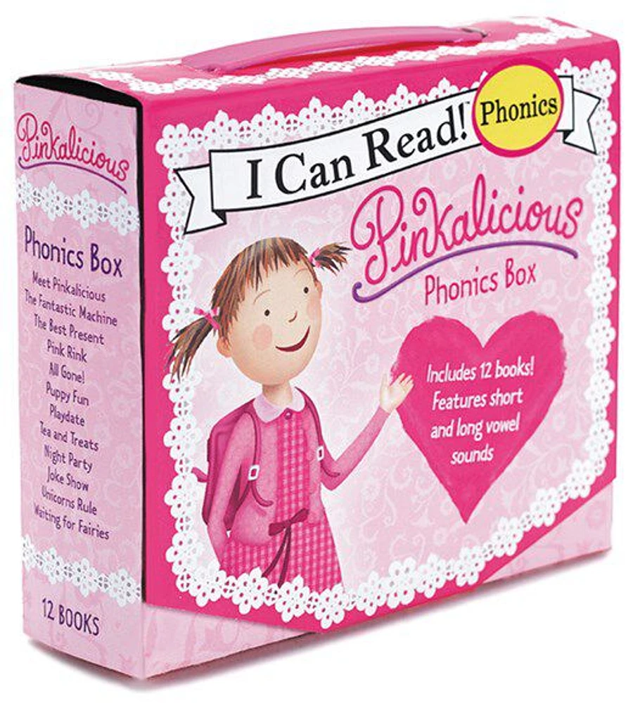 Pinkalicious 12-Book Phonics Fun - Édition anglaise