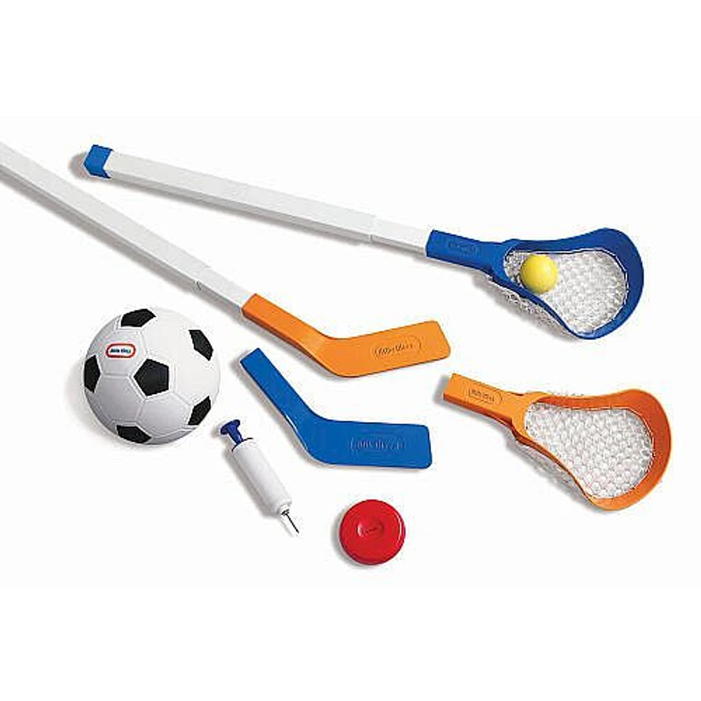 Little Tikes - Ensemble de soccer, hockey et crosse Easy Score