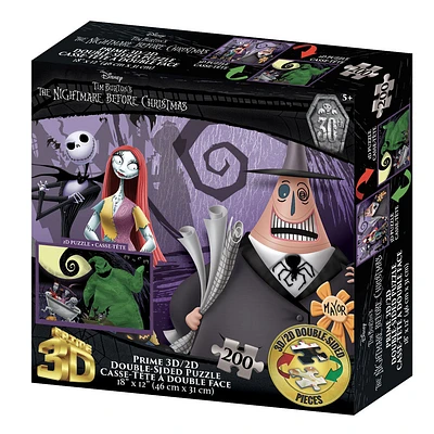 Nightmare Before Christmas Double Sided 200Pc Puzzle