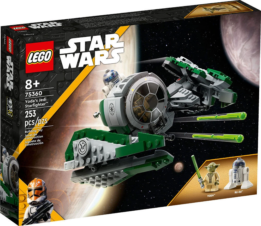 LEGO Star Wars Le Jedi Starfighter de Yoda 75360 Ensemble de construction (253 pièces)