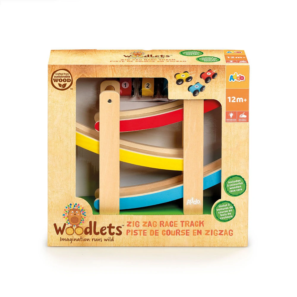 Woodlets Zig Zag Car Track - R Exclusive