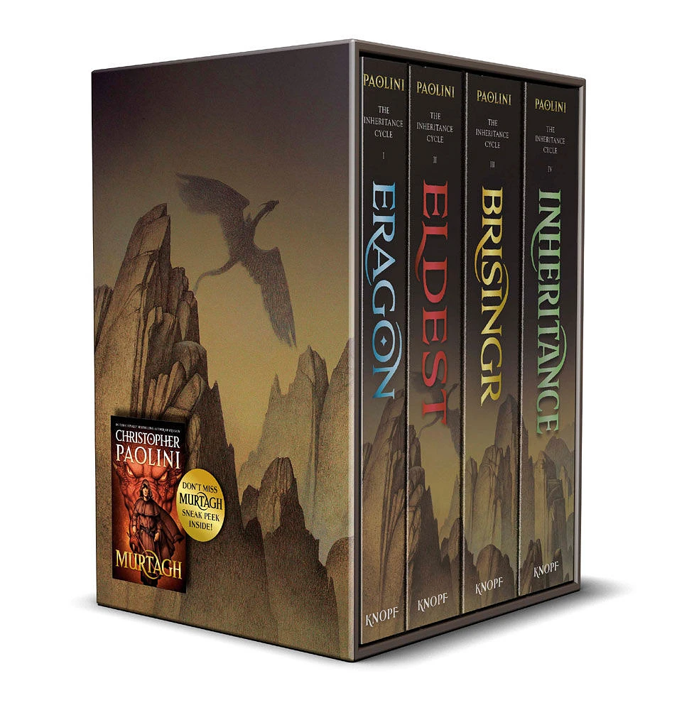 The Inheritance Cycle 4-Book Trade Paperback Boxed Set - Édition anglaise