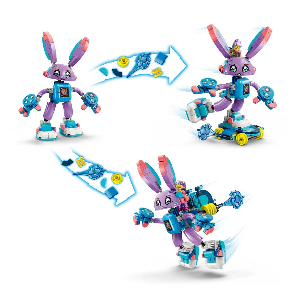 LEGO DREAMZzz Izzie and Bunchurro the Gaming Bunny - Fantasy Bunny Toy for Kids - 71490