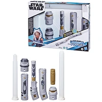 Star Wars Lightsaber Forge Ultimate Ahsoka Masterworks Set, Customizable Electronic Lightsaber, Star Wars Toys for Kids - R Exclusive