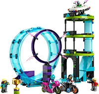 LEGO City Ultimate Stunt Riders Challenge 60361 Building Toy Set (385 Pieces)