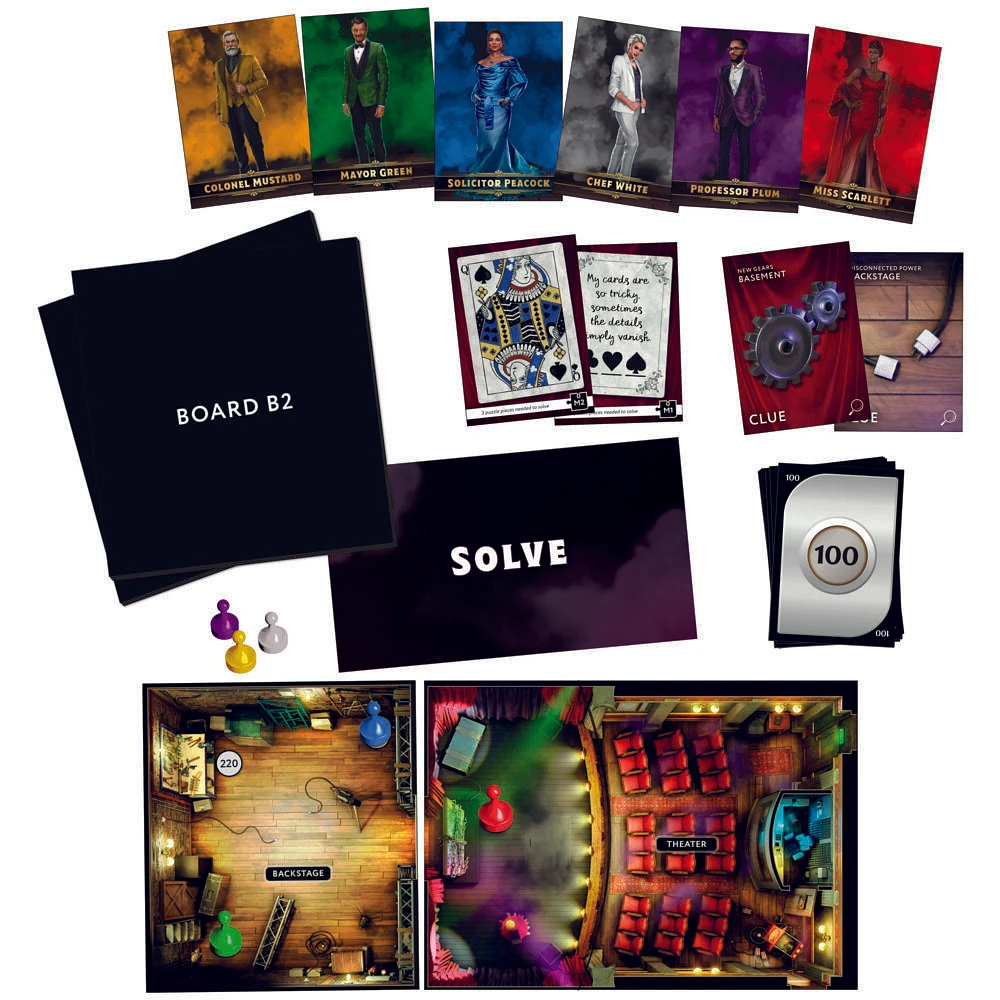 Clue Escape : Le Club des Illusionnistes, jeu d'enquête façon Escape Game - Édition anglaise