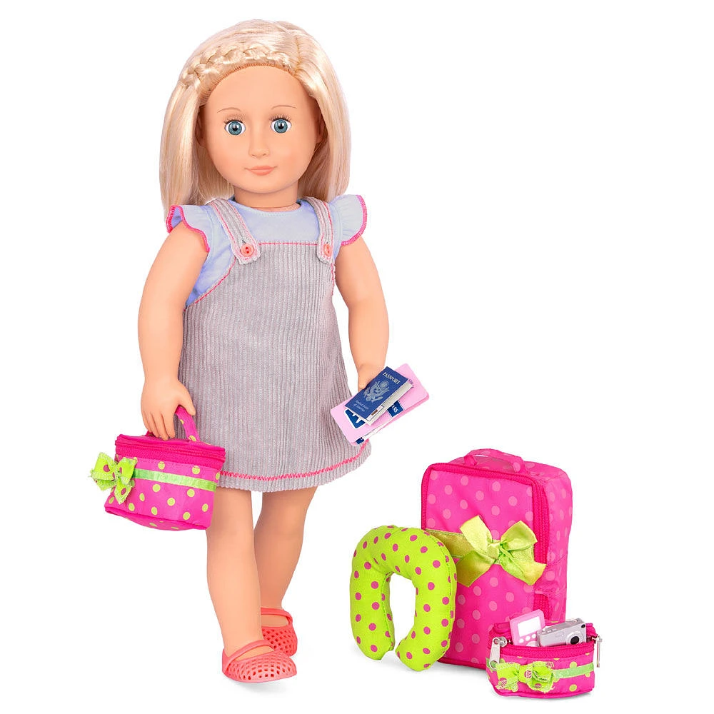 Our Generation, Luggage And Travel Playset for 18-inch Dolls