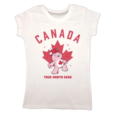 Canada Day Bear Short Sleeve Tee