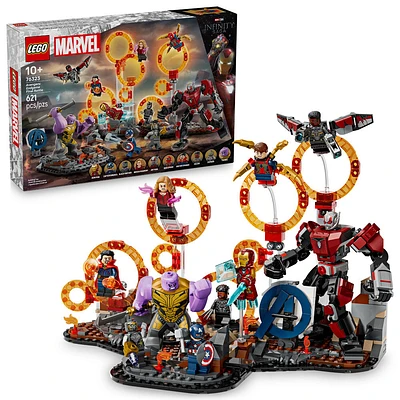 LEGO Marvel Avengers: Endgame Final Battle Building Set for Kids, 10+ - 10 Super Hero Figures - 76323