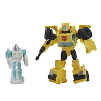Transformers Buzzworthy Bumblebee War for Cybertron - Bumblebee de classe Origine et Spike Witwicky