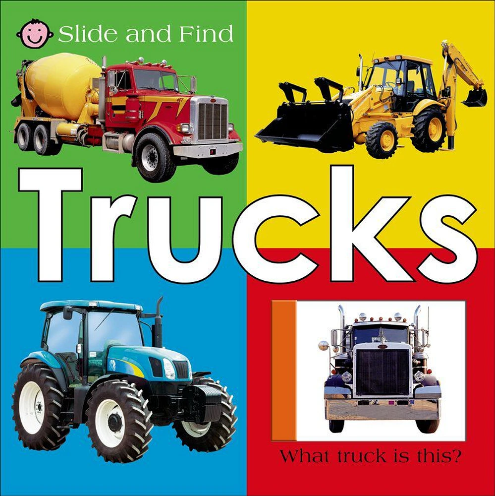 Slide and Find - Trucks - English Edition