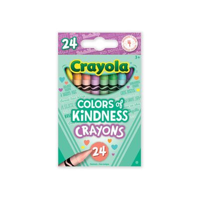 Colors of Kindness Crayons, 24 Count