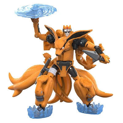 Transformers Collaborative NARUTO SHIPPUDEN x Transformers Toys Kurama and Gamakichi Action Figures