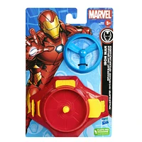 Marvel Iron Man Repulsor Blast Disc Blaster Roleplay Toy Inspired by the Marvel Cinematic Universe, Kids Ages 5 and Up