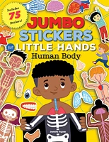 Jumbo Stickers For Lil Hands Human Body - English Edition
