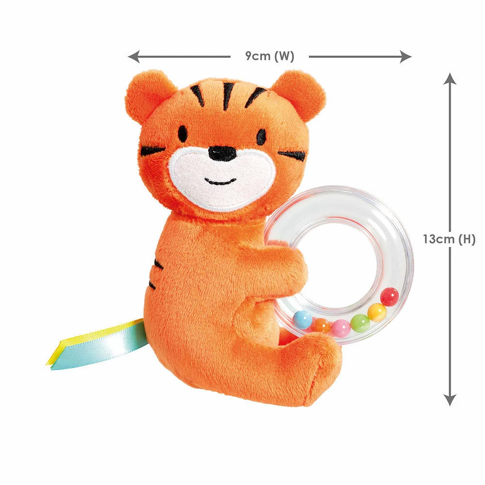 Little Lot Shake and Squeak Ring Rattle  Tiger - Notre exclusivité