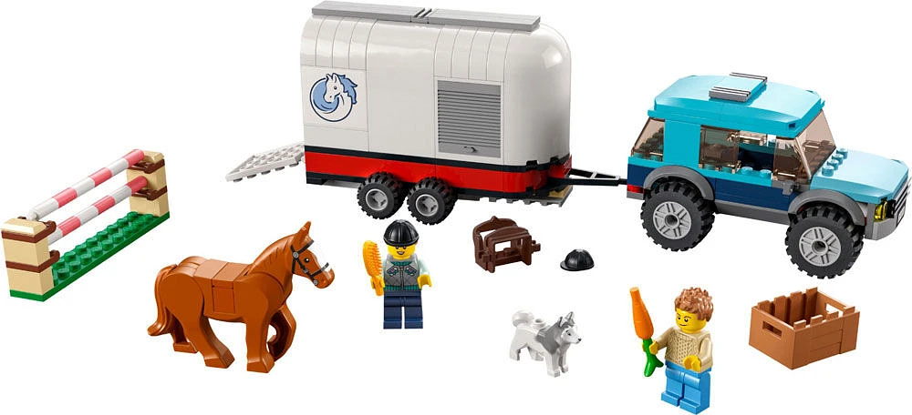 LEGO City Le transport du cheval 60327 Ensemble de construction (196 pièces)