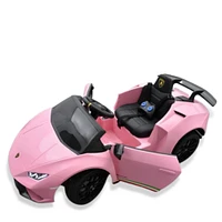 KIDSVIP 12V Lamborghini Huracan W/RC - Pink - English Edition   