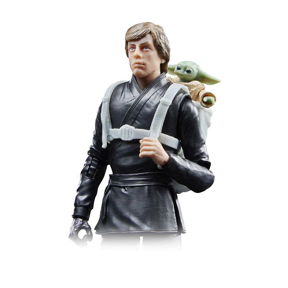 Star Wars The Black Series, Luke Skywalker et Grogu, pack de 2 figurines, échelle de 15 cm, Star Wars : Le livre de Boba Fett